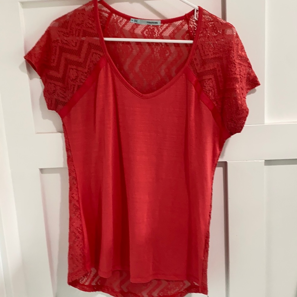 Pink blouse